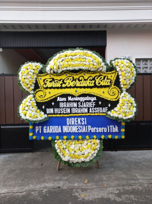 Papan Bunga Duka di Besuki